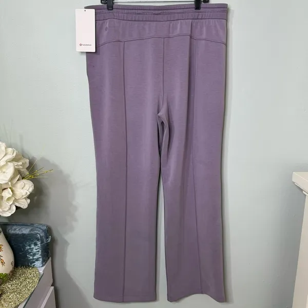 Lululemon Softstreme High Rise Pant Athletic Pants Purple Ash 14 NWT - Image 5