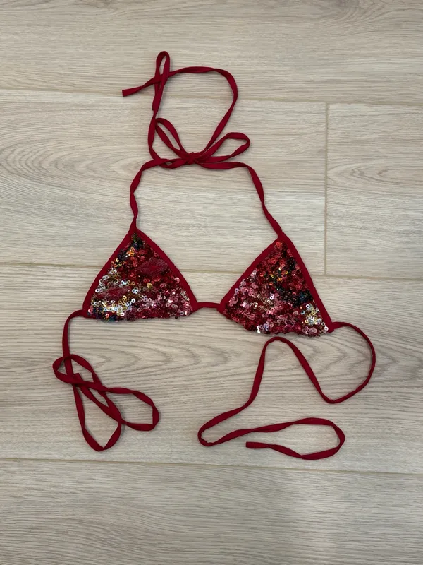 Dolls Kill Sequin Bra Top - Image 2