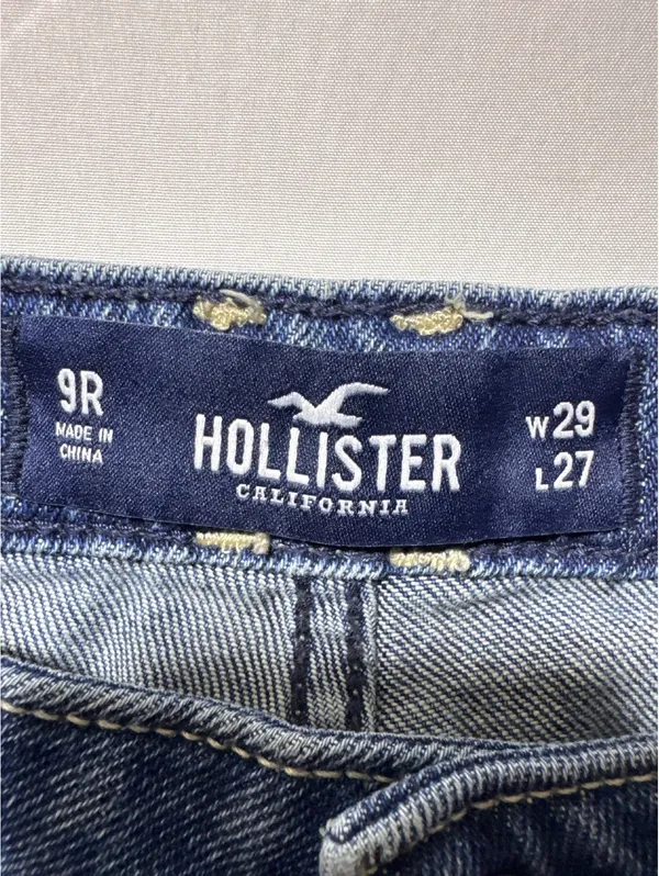 Hollister Ultra High-Rise Mom Jeans W29 L27 - Classic Blue - Image 6