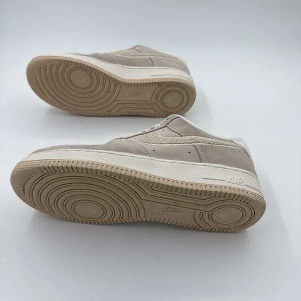 Nike Air Force 1 '07 SE Suede Phantom/Sand Drift Size 10 Women's DQ7583-001 - Image 5
