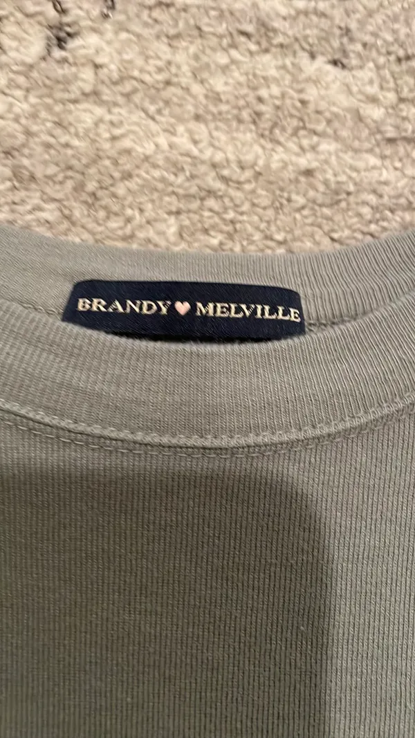 Green Brandy Melville Top - Image 2