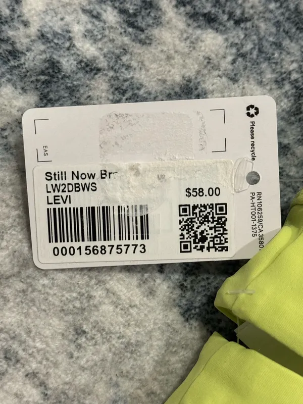 Lululemon Still Now Bra - Image 5