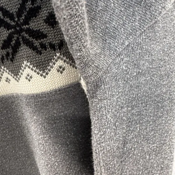 VTG Bobbie Brooks Charcoal Gray Crew Neck Winter Knit Sweater Ladies Size XL - Image 10
