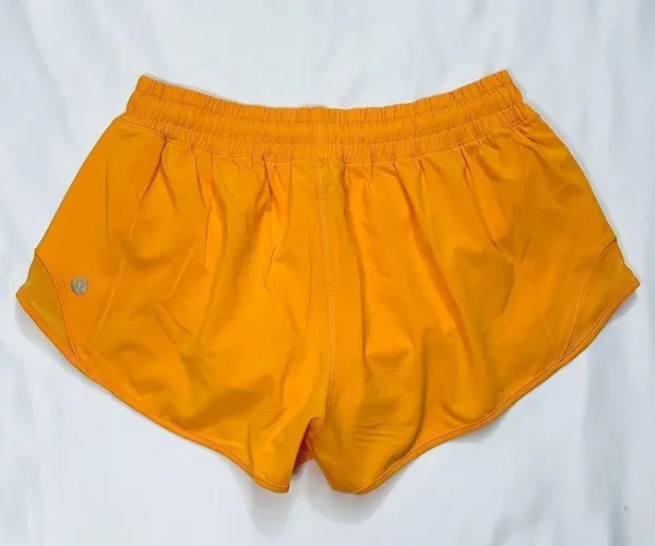 Lululemon NWT Rare Hotty Hot Low-Rise Lined Short 2.5" - Mango Dream - 6 - Image 9