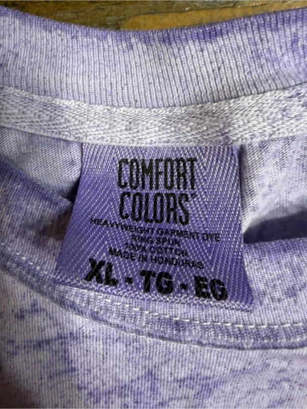 Comfort Colors Lilac Tie-Dye Witch's Brew Graphic Tee - Image 2