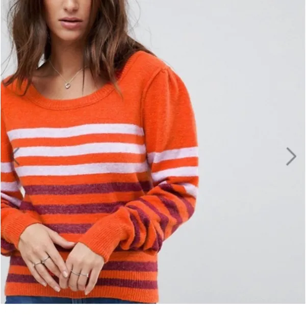 Free People Sweater Knit Women’s complete me striped - Image 3