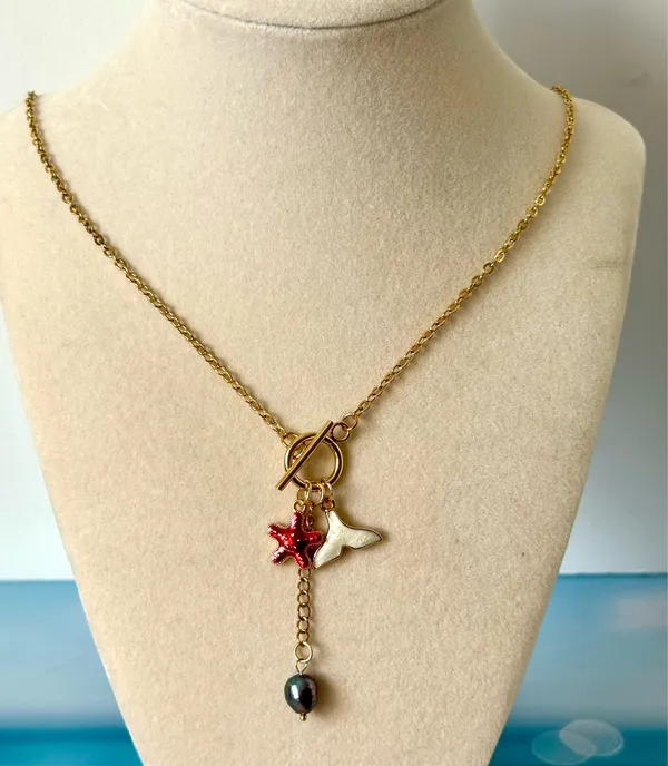 Mermaid Necklace 🧜‍♀️ Gold - Image 8