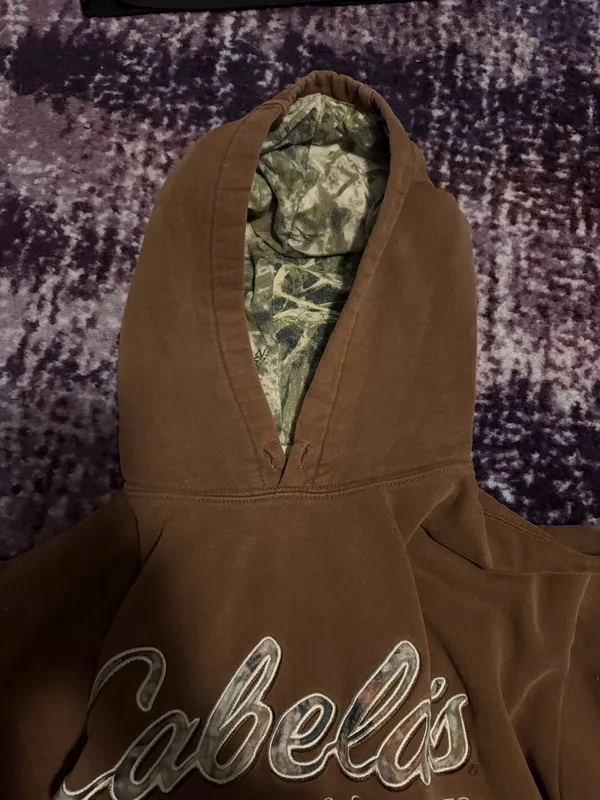 Vintage Cabela's Hoodie Camo - Image 3
