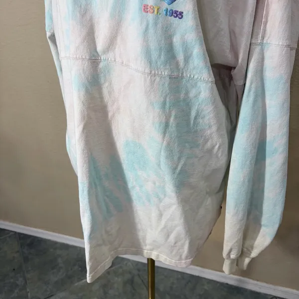 Disney Parks Disneyland Resort Rainbow Tie Dye Spirit Jersey Sz M Trips Vacay - Image 3