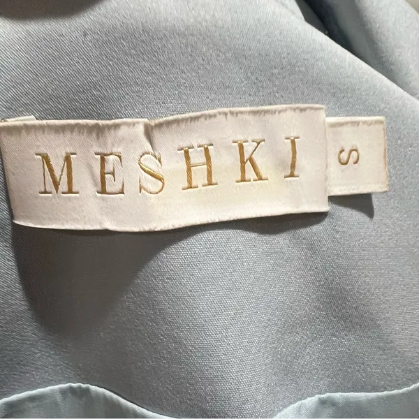 Meshki light  blue button up blazer - Image 5