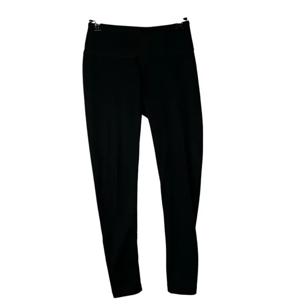 90 Degree by Reflex‎ Black Mid Rise 7/8 Athletic Leggings XS - Image 3