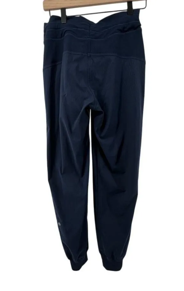 Lululemon Women 4 Dance Studio Mid-Rise Jogger Pant True Navy Athleisure - Image 2