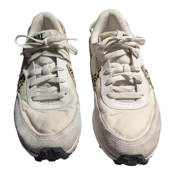 Nike Waffle Debut Phantom White Leopard Print Retro Casual Running Sneakers 11 - Image 2