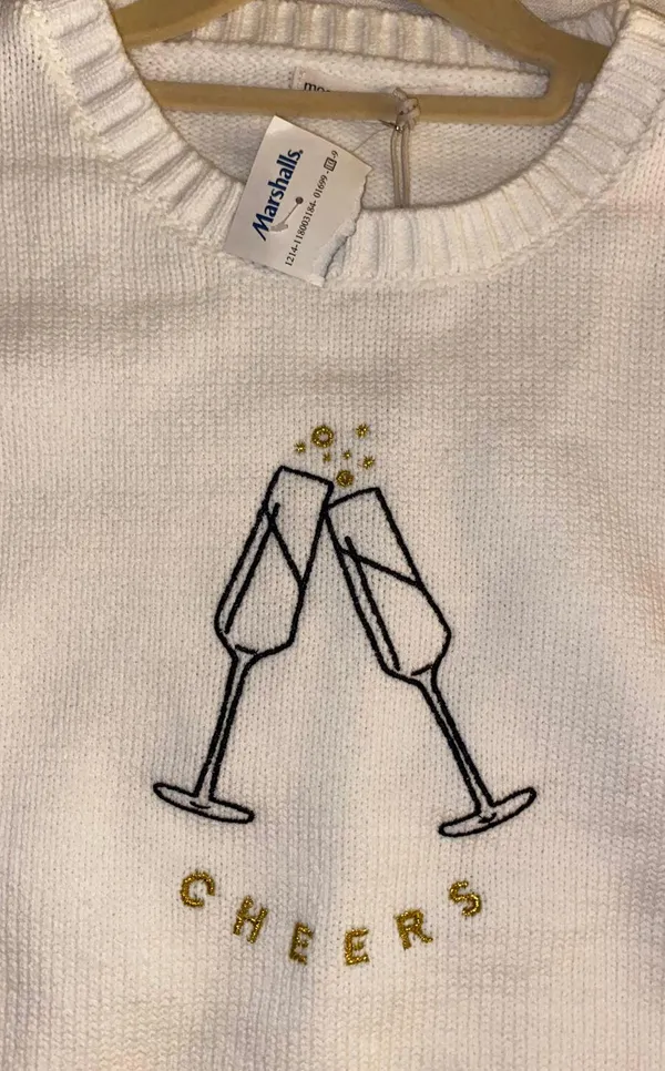 Moon And Madison Knit Cropped Sweater - Image 3
