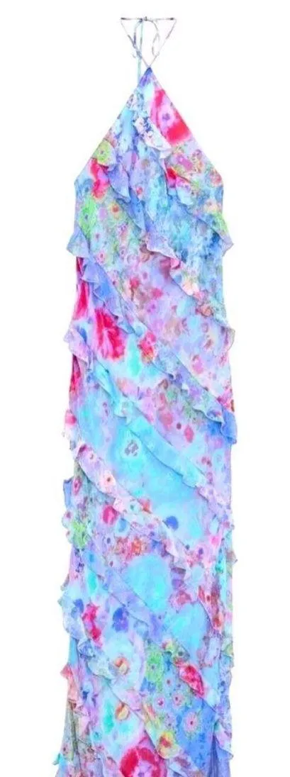 Floral Maxi Dress - Image 5