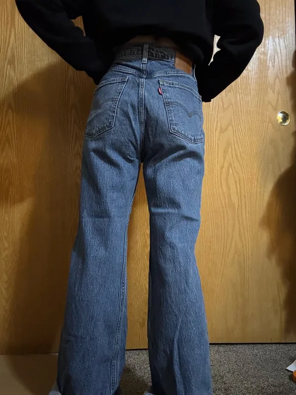 70s High Flare Levi’s Jeans - Image 2