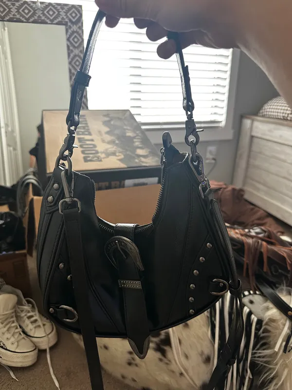 Wild j boutique buckle purse Black - Image 3