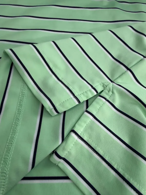 Footjoy Tibúron Naples Light Green Golf Polo Shirt - Image 2