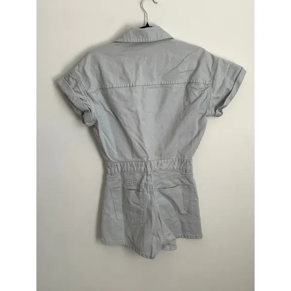 Zara Shimmery Metallic‎ Romper size small - Image 3
