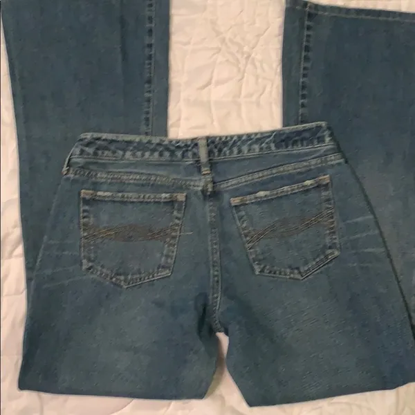 Abercrombie & Fitch GUC flare distressed jeans - Image 2