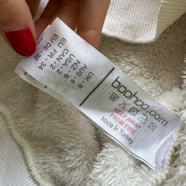 Boohoo teddy fleece lounge tracksuit set - Image 9