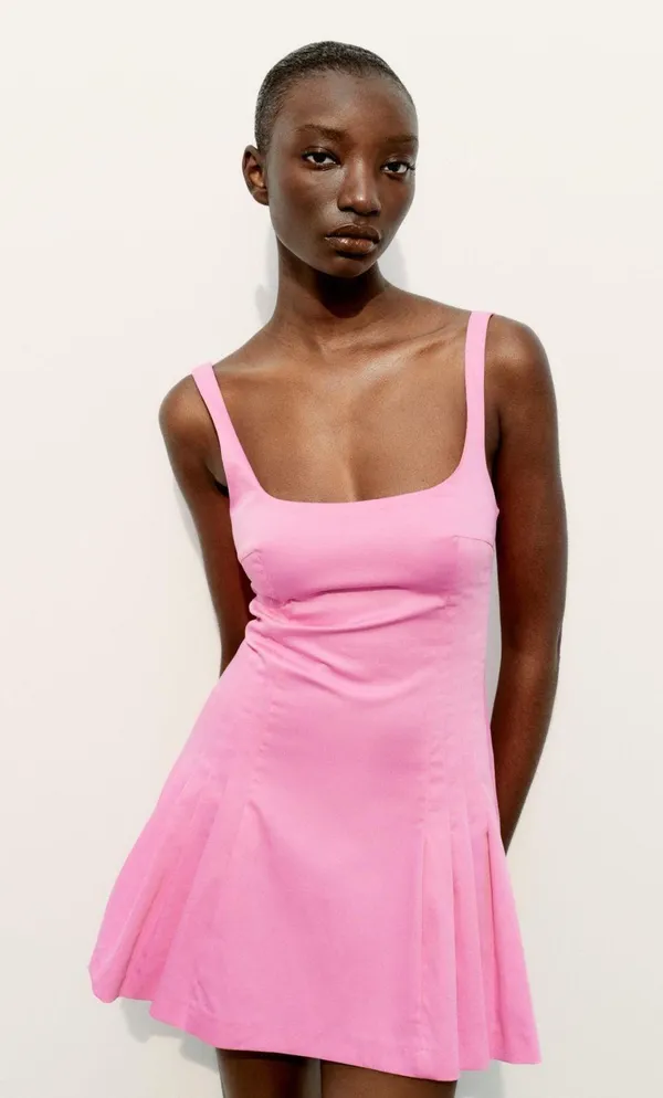 ZARA Pink  Dress - Image 2