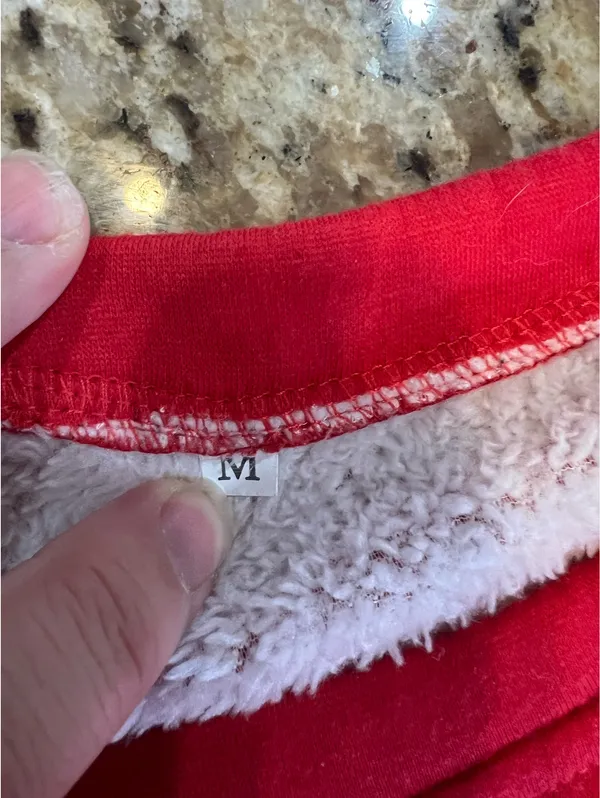 Red Sweater Size M - Image 2