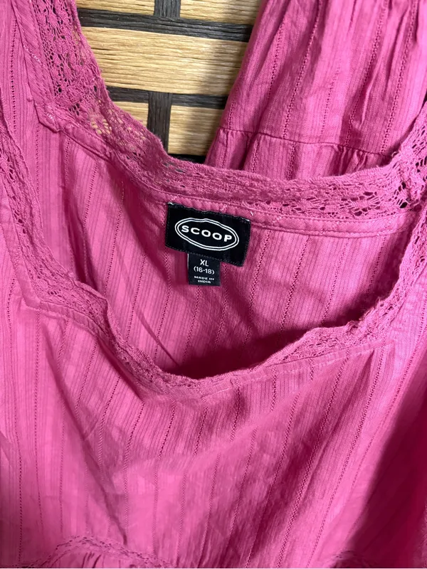 Scoop rose pink tank and skirt set size L/Xl - Image 4