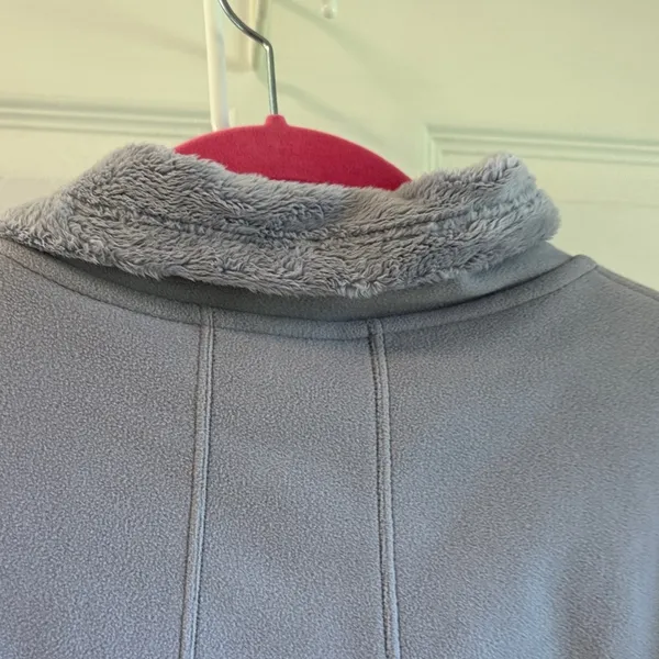 The North Face Women's Morninglory Purple Full Zip Fleece Jacket - Image 5