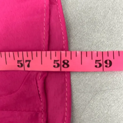 JJs House Hot Pink Formal Ballgown Dress Hi Low Beaded Cap‎ Sleeves Barbie Prom - Image 14