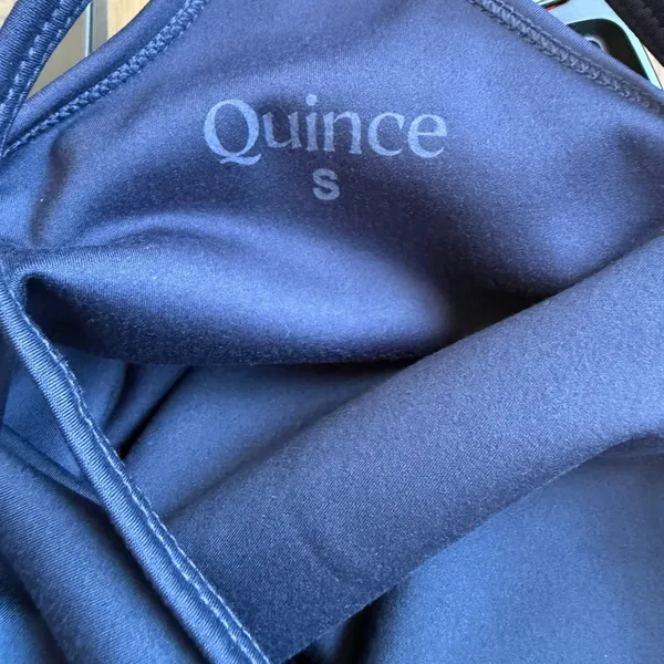 Quince Ultra-Soft Performance Active Dress Navy Blue Small NWT Athletic Casual - Image 5
