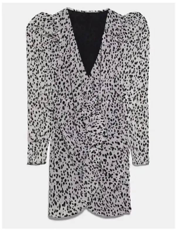 ZARA NWT ANIMAL PRINT DRESS‎  - Image 3
