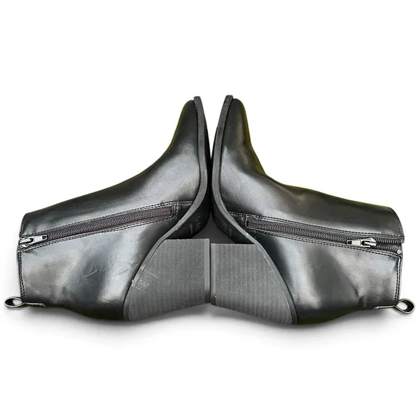 Naturalizer SOUL Micah Chelsea Boots Black Pointed Toe Block Heel Size 7 - Image 9