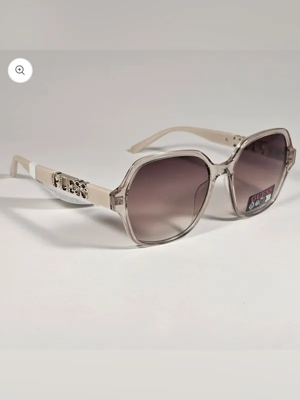 Guess GO00091 45F Butterfly Sunglasses Nude Frame Brown Gradient Lens 57mm NWT - Image 3
