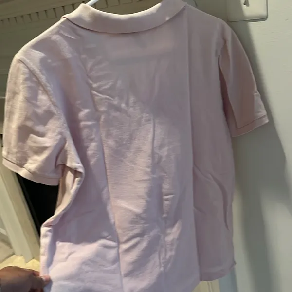 Lauren Ralph Lauren size large, pale pink polo shirt - Image 6