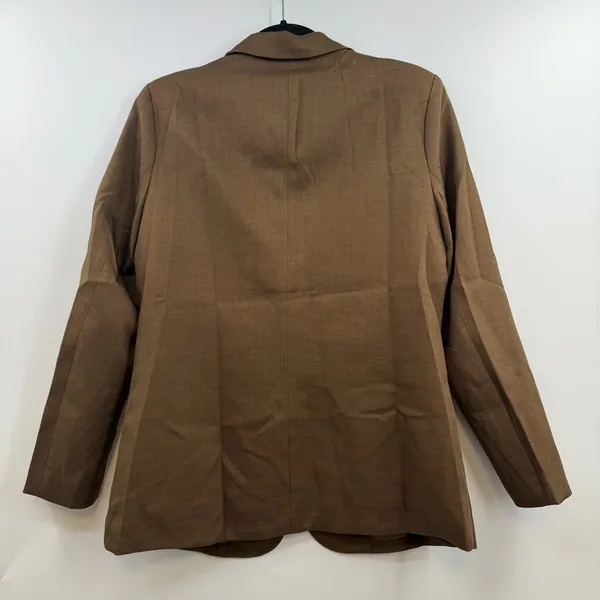 PrettyGarden Blazer Womens M Brown NWT Tailored Business Career Work Jacket - Image 5