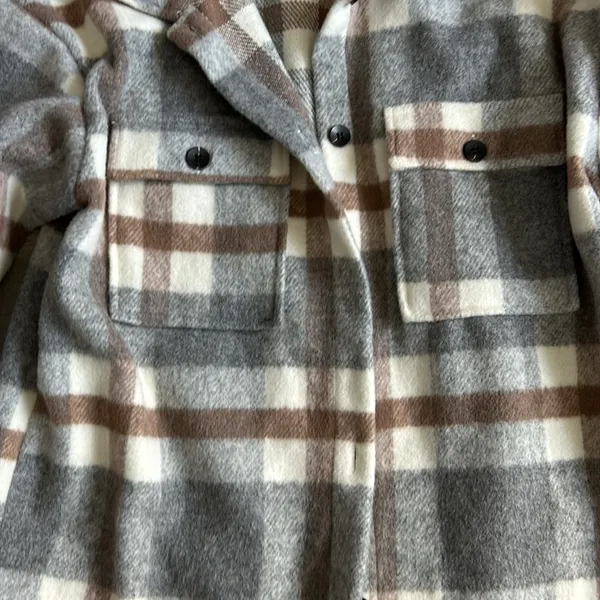 Plaid jacket Size M - Image 2