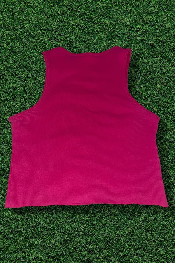 Max Rave Y2K Bedazzled Tank Top - Image 2