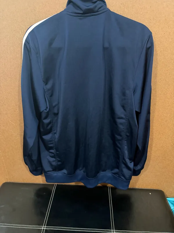 Adidas man 3 stripes track jacket navy M  - Image 5