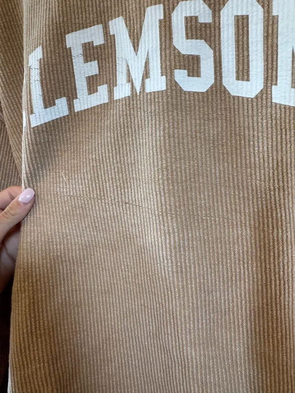 Clemson crewneck Brown Size M - Image 3