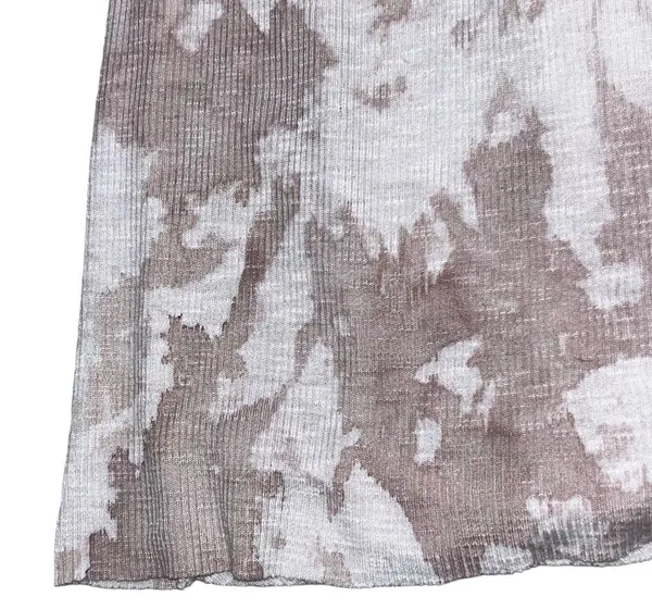 Anthropologie Tina + Jo Sleeveless Bleach Dye Twist Tunic Mini Dress - Image 7