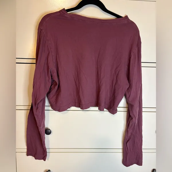 SET Active cropped long sleeve small - Image 4