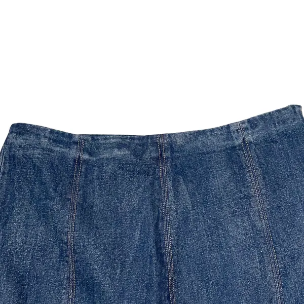 Altar'd State Womens Denim Jean Skirt Size 30" Waist 100%‎ Cotton Blue - Image 2
