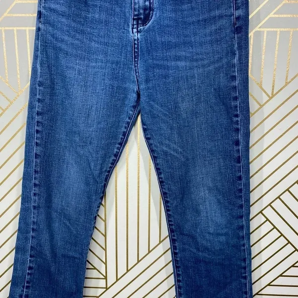 Acne Studios Jeans Skinny Straight High Rise‎ Medium Wash Denim Blue Size 28 - Image 5