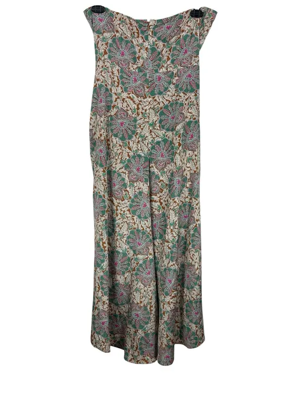 Veronica Beard Aldana Silk Floral Ruched Halter Dress Midi Size 8 MRSP $498 - Image 4