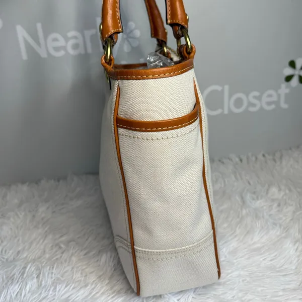 y2k COACH 2007 11791 Heritage Striped Tote Handbag - Image 3