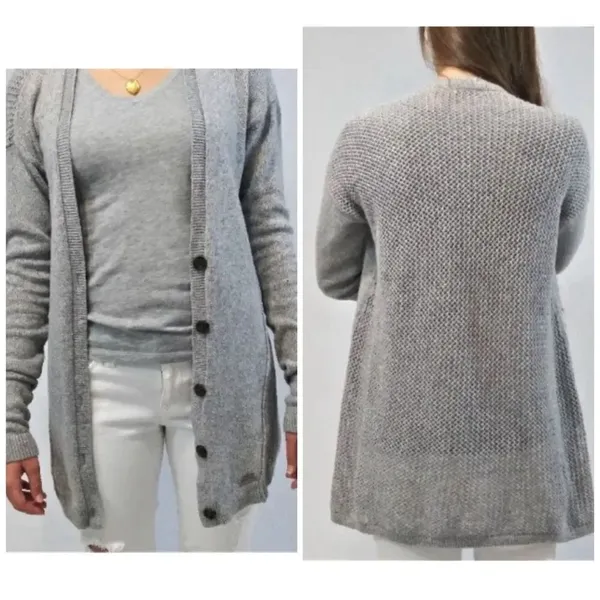 ✨Hollister Open Knit Botton Down Cardigan✨ - Image 2