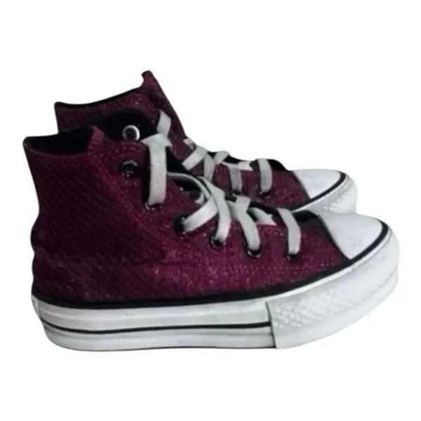 Converse Chuck Taylor Lift Platform SB Canvas Pink Shoes Girls Youth Shoes 12 - Image 2