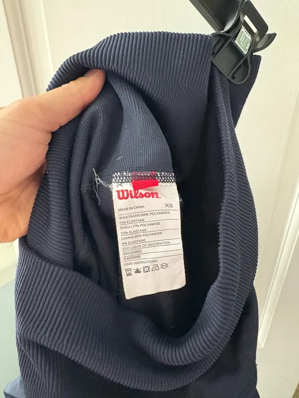 Wilson Tennis Skirt Blue Size XS - Image 3
