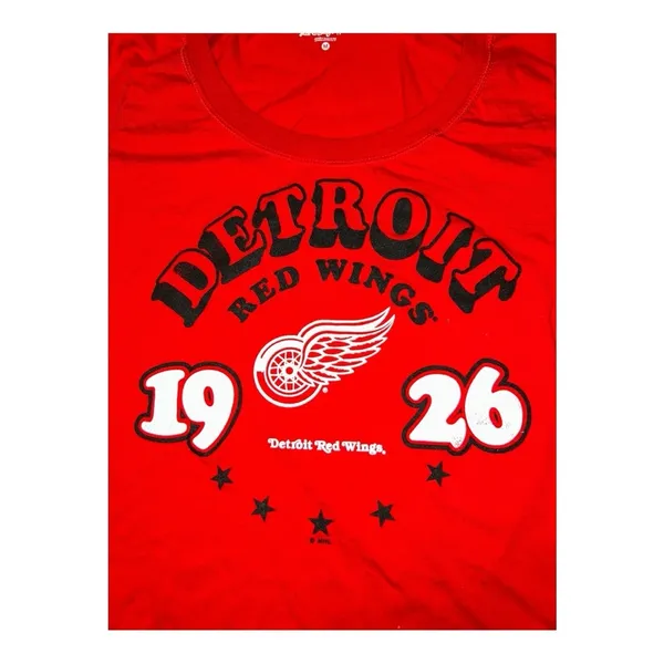 ALTA GRACIA Red Detroit Red Wings Women's T-Shirt size M - Image 7
